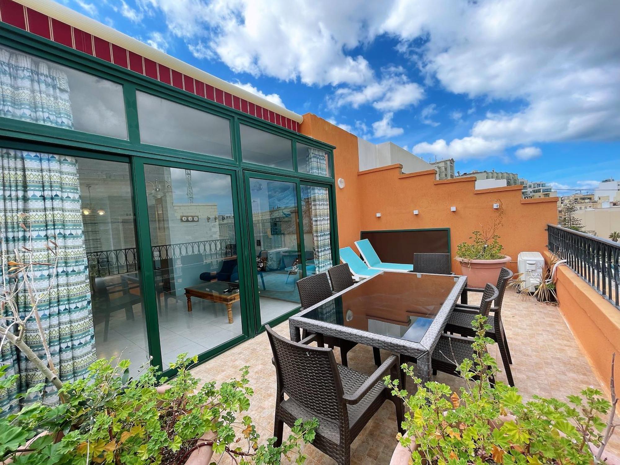 Fantastic 3 Bedroom Duplex Penthouse With Terrace Sliema Zewnętrze zdjęcie